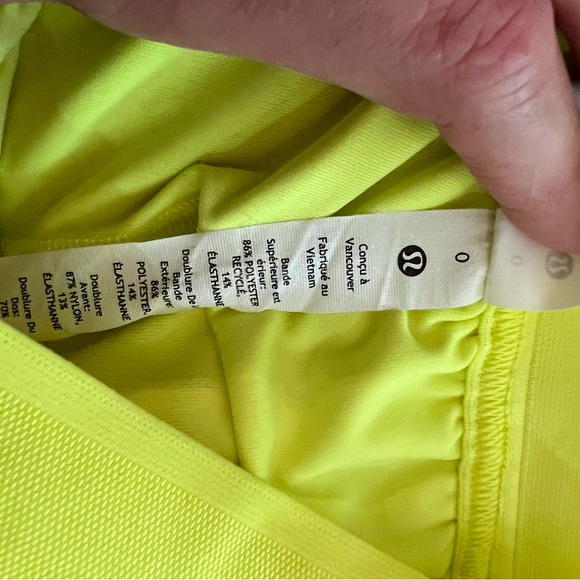 | Lululemon| NWOT| Court Rival Perforated HR Skirt Long Lululemon Skort - Picture 5 of 5